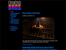 Tablet Screenshot of bucketbros.com